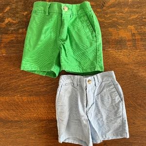 POLO Pair of Cotton Shorts, SIZE 12 mos